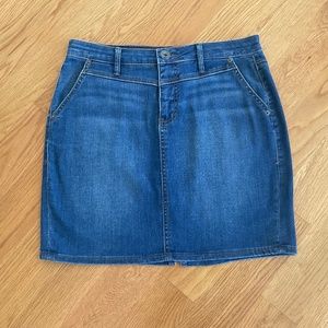 Donna Karen Denim Jean Skirt Size 6